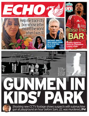 Cover of Liverpool Echo