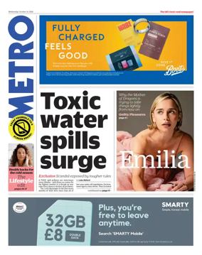 Cover of Metro (UK)