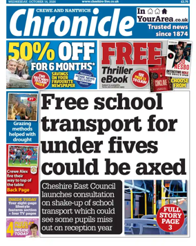Cover of Nantwich Chronicle