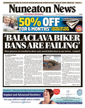 Cover of Nuneaton News