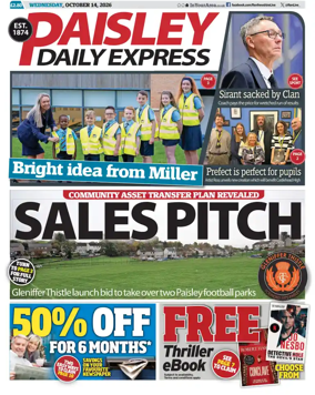 Cover of Paisley Daily Express