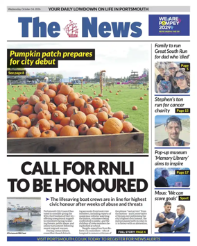 Cover of Portsmouth News