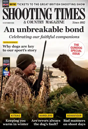 Cover of Shooting Times & Country Magazine