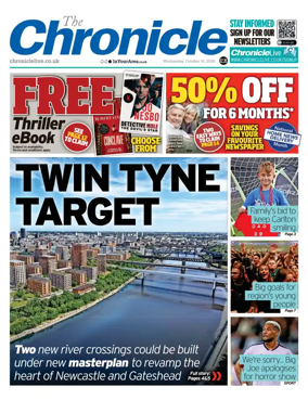 Cover of The Chronicle (South Tyneside and Durham)