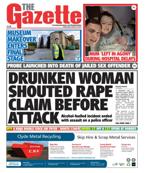 Cover of The Gazette (Scotland)