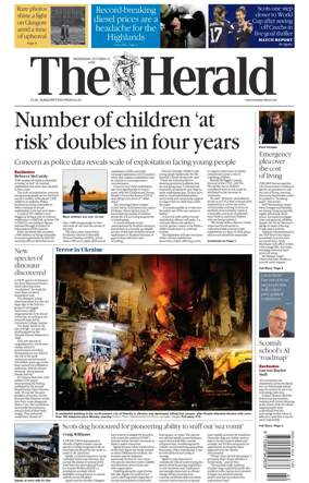 Cover of The Herald (Scotland)