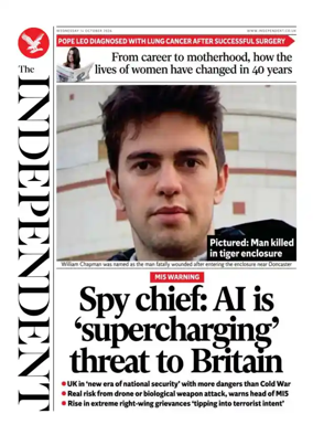 Cover of The Independent