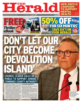 Cover of The Plymouth Herald
