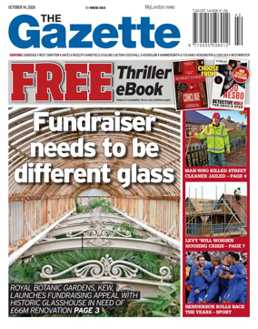 Cover of Uxbridge Gazette