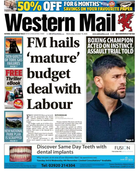 Cover of Western Mail