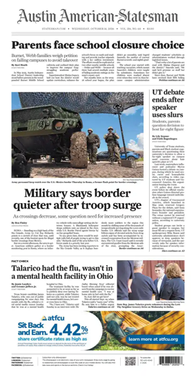 Cover of Austin American-Statesman