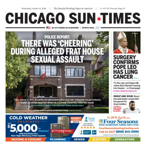 Cover of Chicago Sun-Times