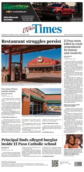 Cover of El Paso Times