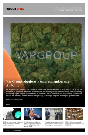 Cover of Europa Press - Compiled Edition