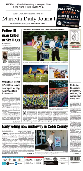 Cover of Marietta Daily Journal