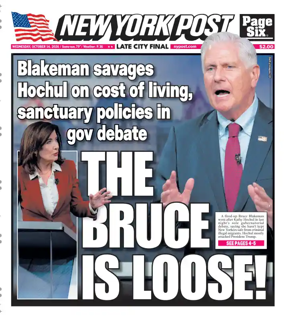 Cover of New York Post