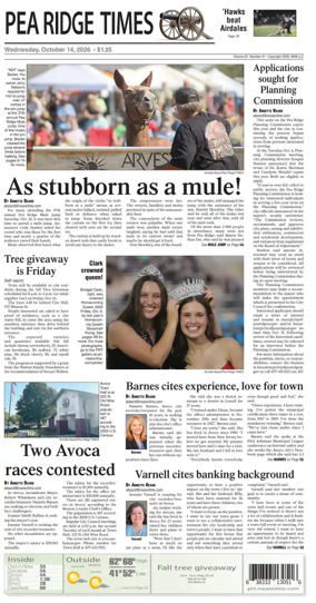 Cover of Pea Ridge Times