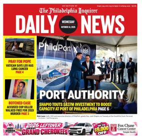 Cover of Philadelphia Daily News