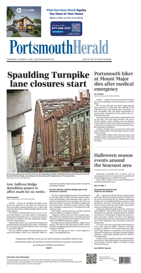 Cover of Portsmouth Herald