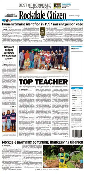 Cover of Rockdale Citiizen