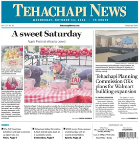 Cover of Tehachapi News