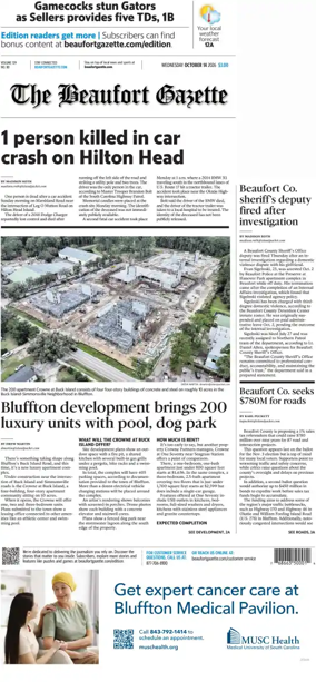 Cover of The Beaufort Gazette
