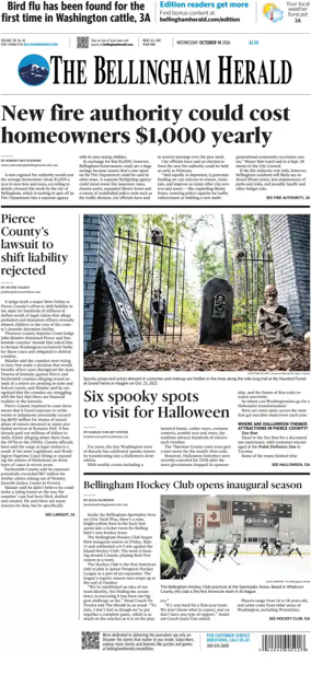 Cover of The Bellingham Herald