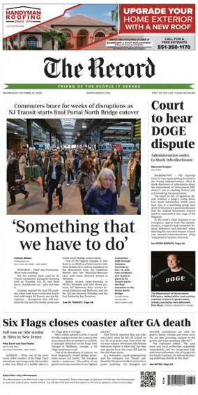 Cover of The Bergen Record