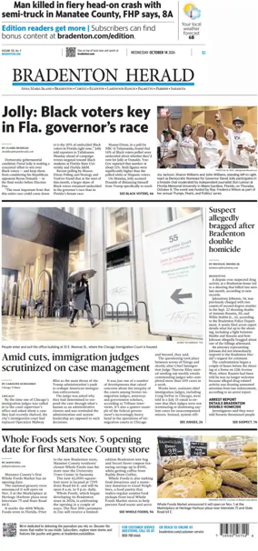 Cover of The Bradenton Herald
