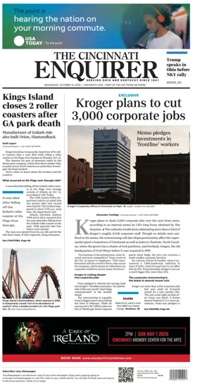Cover of The Cincinnati Enquirer