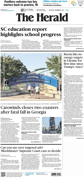 Cover of The Herald (Rock Hill)