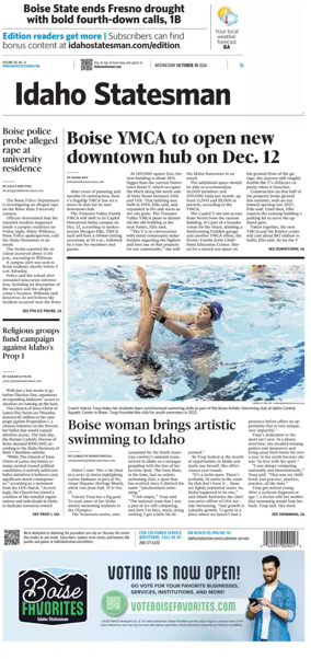 Cover of The Idaho Statesman