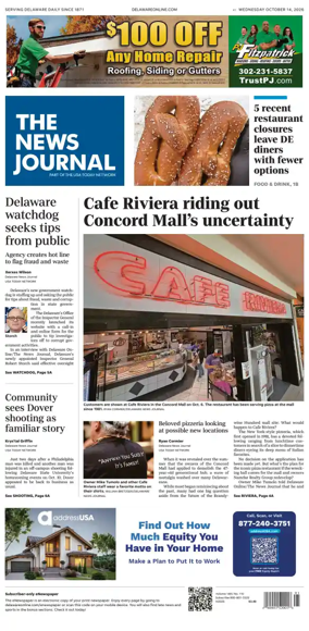 Cover of The News Journal