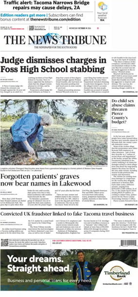 Cover of The News Tribune