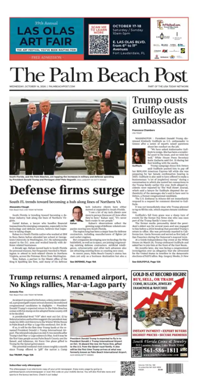 Cover of The Palm Beach Post