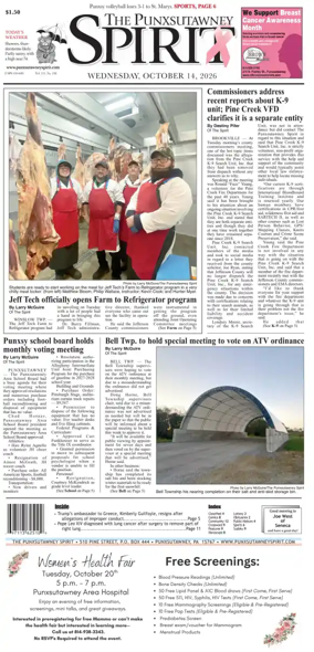 Cover of The Punxsutawney Spirit