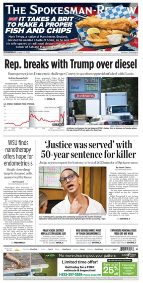 Cover of The Spokesman-Review (Spokane)