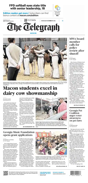 Cover of The Telegraph (Macon)