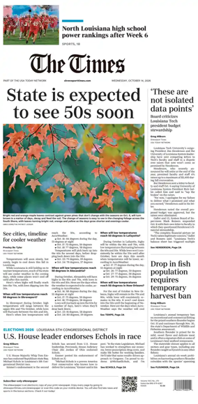 Cover of The Times (Shreveport)