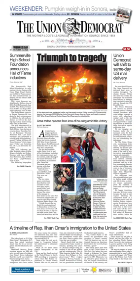 Cover of The Union Democrat