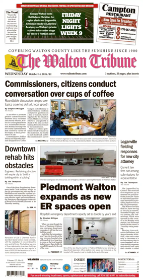 Cover of The Walton Tribune