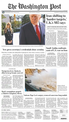 Cover of The Washington Post