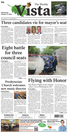 Cover of The Weekly Vista