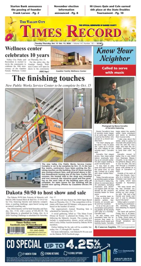 Cover of Valley City Times-Record