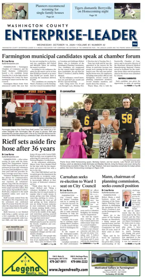 Cover of Washington County Enterprise-Leader