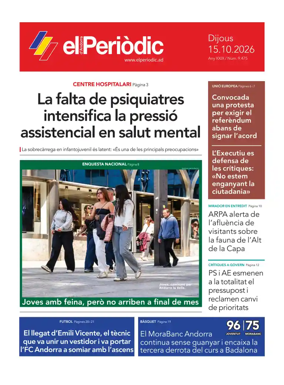 Cover of El Periodic D'Andorra