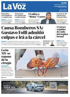 Cover of La Voz del Interior