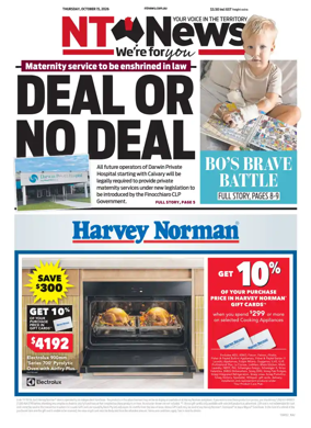 Cover of NT News