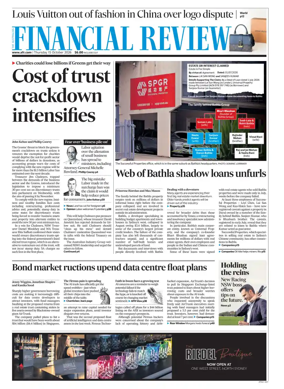 Cover of The Australian Financial Review
