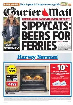 Cover of The Courier-Mail